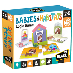 Headu - Headu Puzzle Babies & Habitat (2-5 Yaş) MU-24735