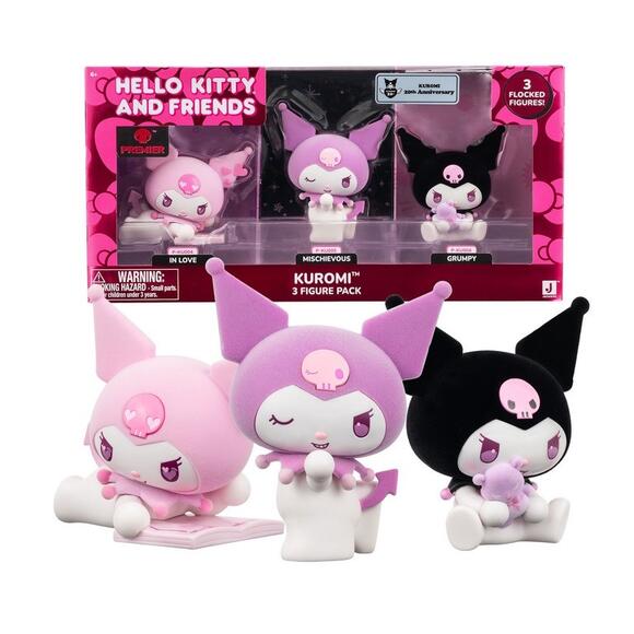 Hello Kitty 3’lü Kuromi 10 Cm HKT0460 HKTJ2000