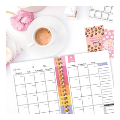 Hepsi Şirin Happy Colorful Planner Tarihsiz Ajanda - Thumbnail