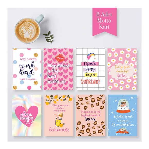 Hepsi Şirin Happy Colorful Planner Tarihsiz Ajanda