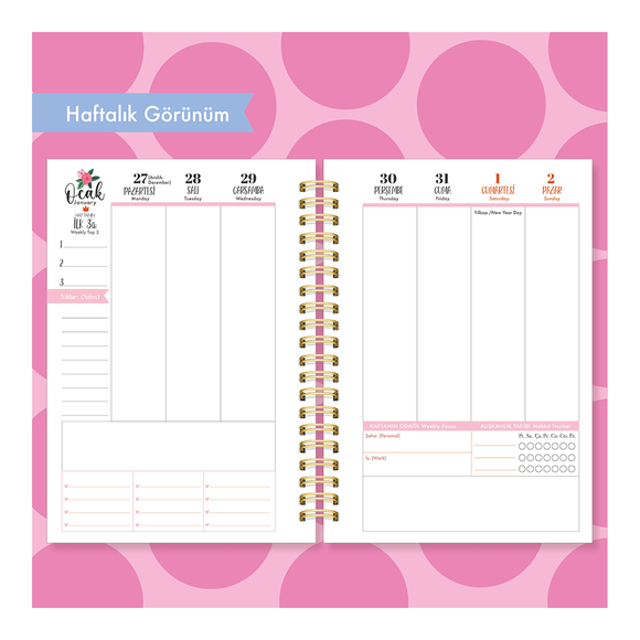 Hepsi Şirin My Dreams 2022 Ajanda Ve Hayat Planlayıcı