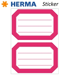 Herma 12 Adet Okul Etiketi 82x55 mm 5712 - Thumbnail