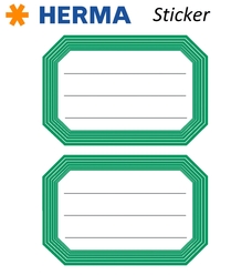 Herma 12 Adet Okul Etiketi 82x55 mm 5716 - Thumbnail