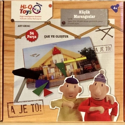 Hi-Q Toys Çak ve Oluştur Küçük Marangozlar AKY-GK0041 - Thumbnail