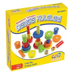 Hi-Q Toys Denge Kuleleri AKY-GK0171 - Thumbnail