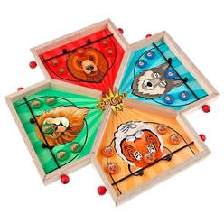 Hi-Q Toys Elastik Boom (Slingpuck) Eğlenceli Aile Oyunu AKY-IM0270 - Thumbnail
