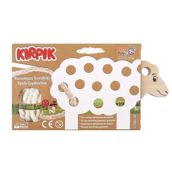 Hi-Q Toys Kırpık - Koordinasyon Geliştirici Eğitici Oyuncak AKY-IM0271