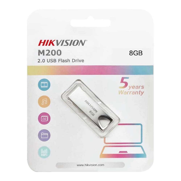 Hikvision 8GB Usb Bellek 2.0 Metal M200