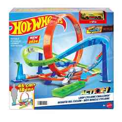 Hot Wheels Bumerang Çemberli Yarış Pisti HTK16 - Thumbnail