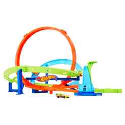 Hot Wheels Bumerang Çemberli Yarış Pisti HTK16 - Thumbnail