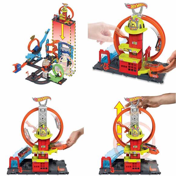 Hot Wheels Çember Pistli İftaiye İstasyonu HKX41
