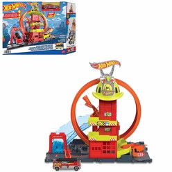 Hot Wheels Çember Pistli İftaiye İstasyonu HKX41 - Thumbnail