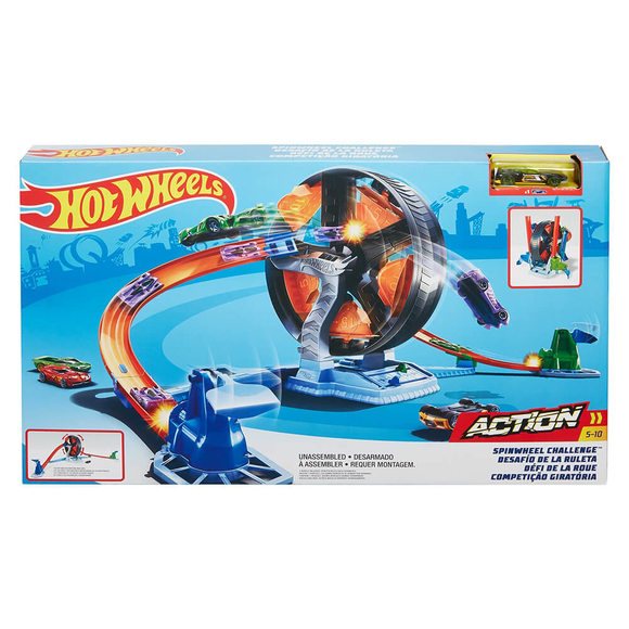 Hot Wheels Dönen Tekerlek Macerası Yarış Seti GJM77