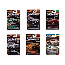 Hot Wheels Fast & Furious Temalı Arabalar HNR88 - Thumbnail