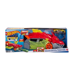 Hot Wheels Fırlatıcı ve Taşıyıcı Ejderha GTK42 - Thumbnail