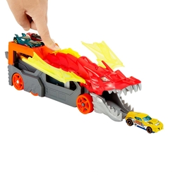 Hot Wheels Fırlatıcı ve Taşıyıcı Ejderha GTK42 - Thumbnail