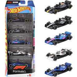 Mattel Hot Wheels - Hot Wheels Formula 1 5’li Paket JLN11