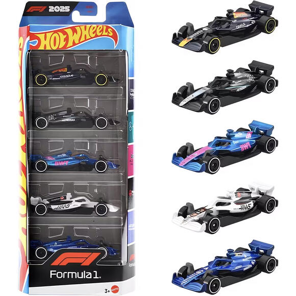 Hot Wheels Formula 1 5’li Paket JLN11