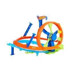 Hot Wheels Hızlı Fırlatma ve Döngü Parkuru Oyun Seti JBX65 - Thumbnail