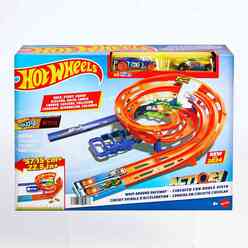 Hot Wheels İkili Yarış ve Akrobasi Pisti HTK17 - Thumbnail