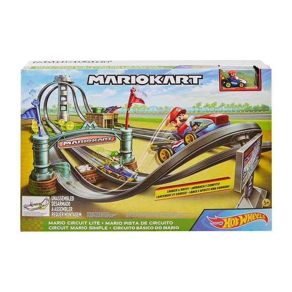 Hot Wheels Mario Kart Çılgın Dönüş Parkuru Yarış Seti GHK15