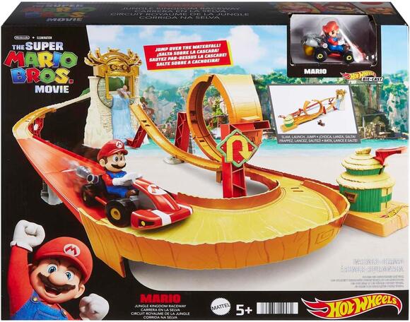 Hot Wheels Mario Kart Kong Ormanı Yarış Pisti HMK49