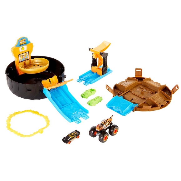 Hot Wheels Monster Trucks Akrobasi Tekerleği Oyun Seti GVK48