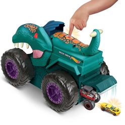 Hot Wheels Monster Trucks Araba Yiyen Mega Wrex GYL13 - Thumbnail