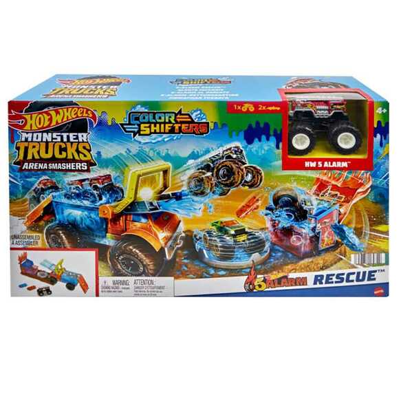 Hot Wheels Monster Trucks Arena Mücadelesi Color Shifters Oyun Seti HPN73
