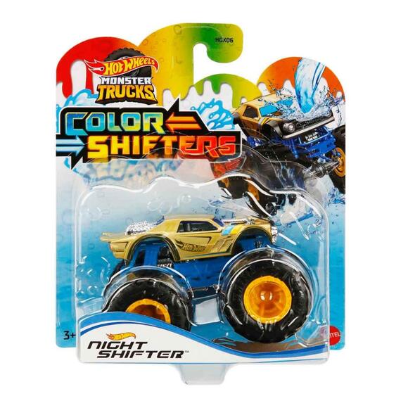 Hot Wheels Monster Trucks Color Shifters Renk Değiştiren Araçlar HGX06