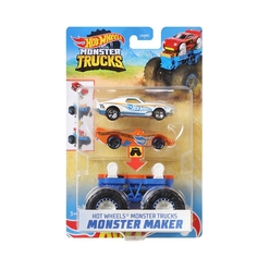 Hot Wheels Monster Trucks Dev Tekerlek Ustası Araçlar GWW13 - Thumbnail
