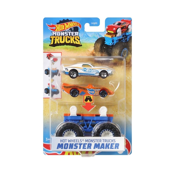 Hot Wheels Monster Trucks Dev Tekerlek Ustası Araçlar GWW13