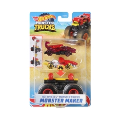 Hot Wheels Monster Trucks Dev Tekerlek Ustası Araçlar GWW13 - Thumbnail