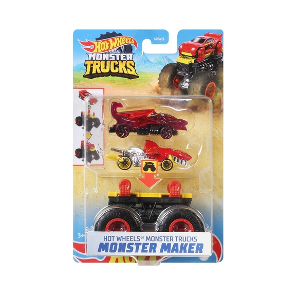 Hot Wheels Monster Trucks Dev Tekerlek Ustası Araçlar GWW13