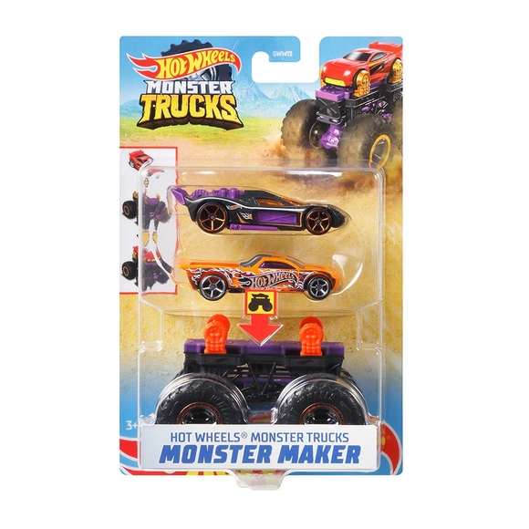 Hot Wheels Monster Trucks Dev Tekerlek Ustası Araçlar GWW13