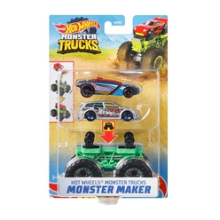 Hot Wheels Monster Trucks Dev Tekerlek Ustası Araçlar GWW13 - Thumbnail