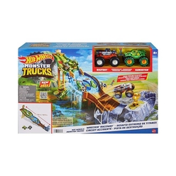 Hot Wheels Monster Trucks Heyecanlı Yarışlar Oyun Seti HGV12 - Thumbnail