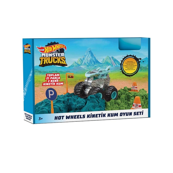 Hot Wheels Monster Trucks Kinetik Kum Oyun Seti HHJ36