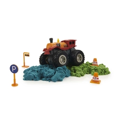 Hot Wheels Monster Trucks Kinetik Kum Oyun Seti HHJ36 - Thumbnail