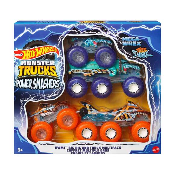 Hot Wheels Monster Trucks Power Smashers Çoklu Paket HYJ29