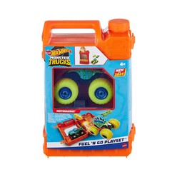 Mattel Hot Wheels - Hot Wheels Monster Trucks Taşınabilir Oyun Seti HXT04