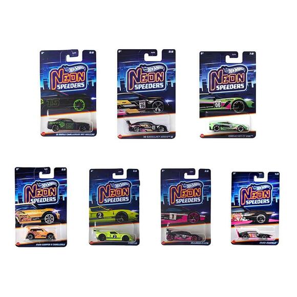 Hot Wheels Neon Yarışlar Temalı Arabalar HLH72