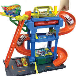 Hot Wheels Oto Yıkama Oyun Seti HTN80 - Thumbnail