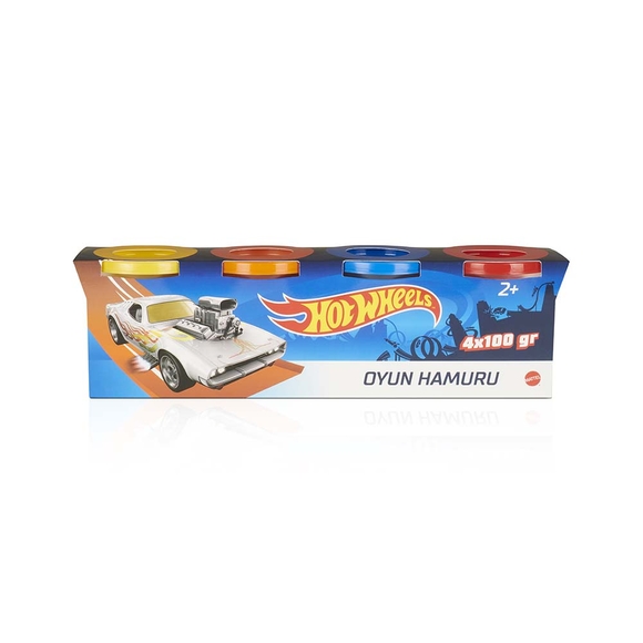 Hot Wheels Oyun Hamuru 4’lü Paket (4x100 Gr) GPN19