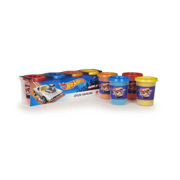 Hot Wheels Oyun Hamuru 4’lü Paket (4x100 Gr) GPN19