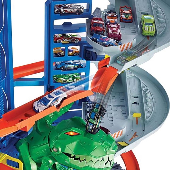 Hot Wheels Robotik T-rex Ultimate Garaj GJL14