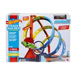 Hot Wheels Track Builder Spiral Dönüşlü Pist Seti HDX79 - Thumbnail