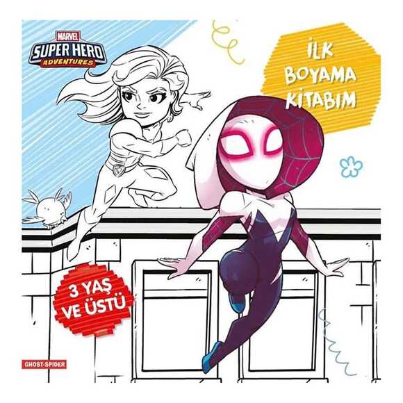 İlk Boyama Kitabım Ghost-Spider - Marvel Super Hero Adventures