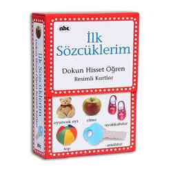 İlk Sözcüklerim - Dokun Hisset Öğren Resimli Kartlar - Thumbnail