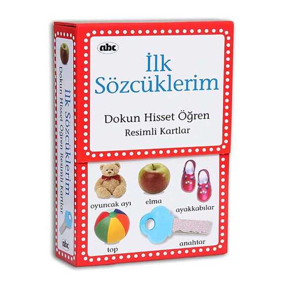 İlk Sözcüklerim - Dokun Hisset Öğren Resimli Kartlar